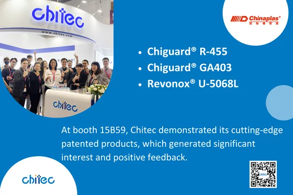 Chitec's Innovative Products Impress at Chinaplas 2023