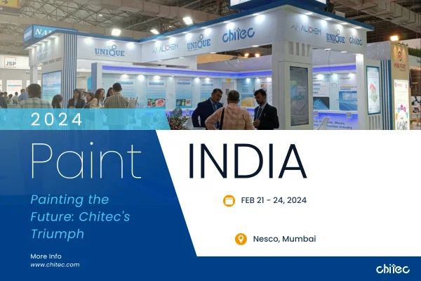 Painting the Future: Chitec's Triumph at Paint India 2024