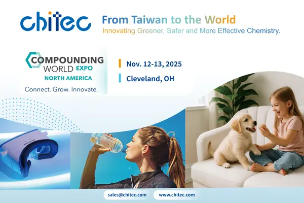 Chitec to Showcase Innovative and Sustainable Additive Solutions at Compounding World Expo 2025