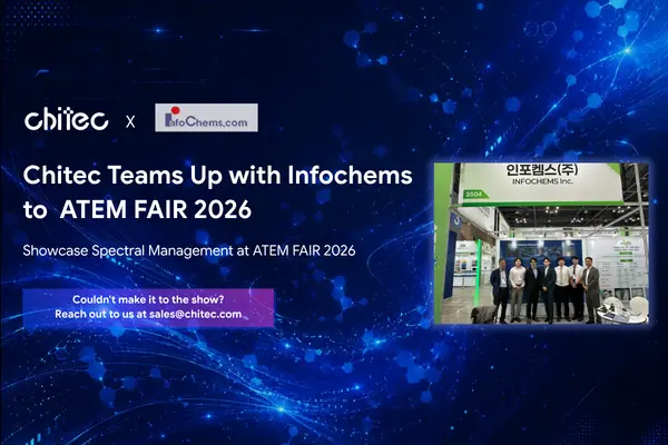 Chitec & Infochems Present Spectral Management Tech at ATEM FAIR 2026