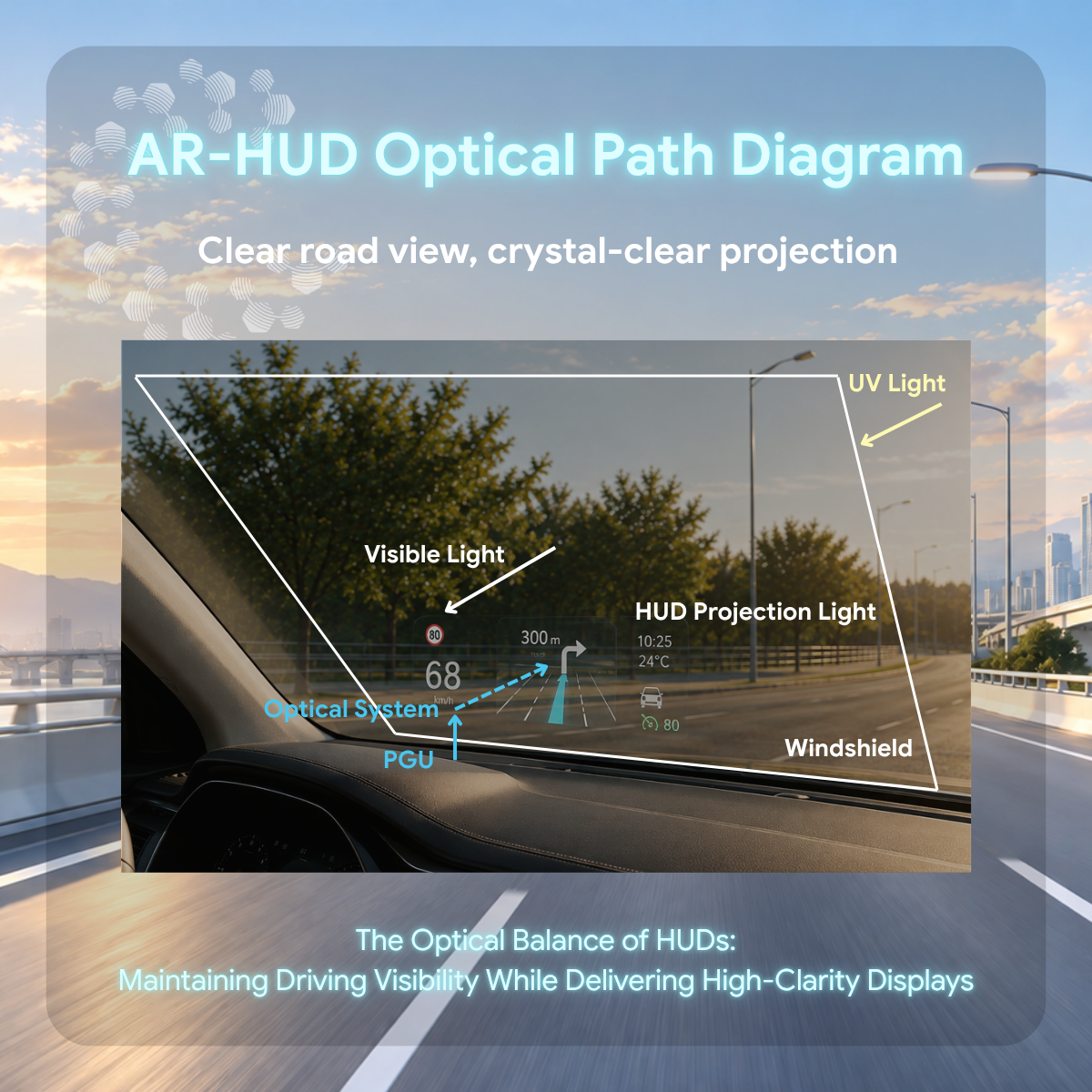 Optical Reflection and Windshield Structure Design