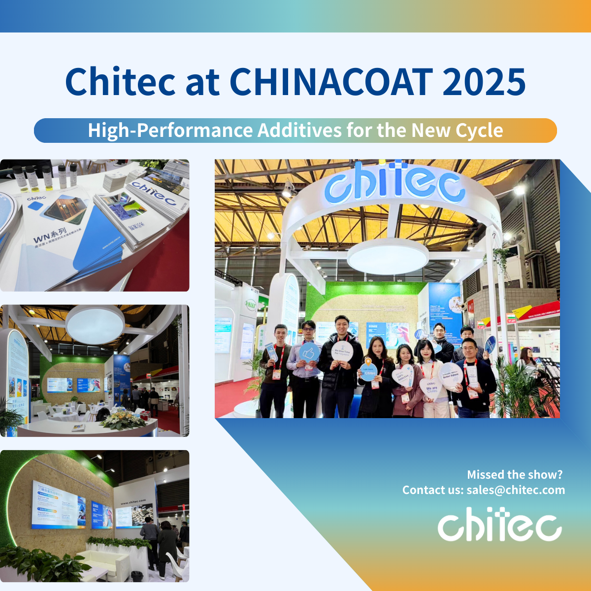 Chitec’s Presence at CHINACOAT 2025