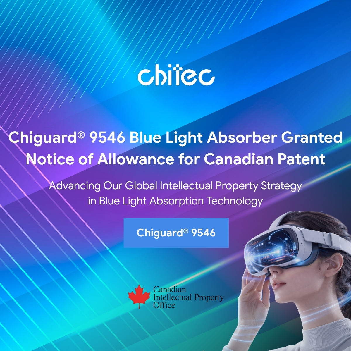 Chiguard 9546 Canadian Patent Grant
