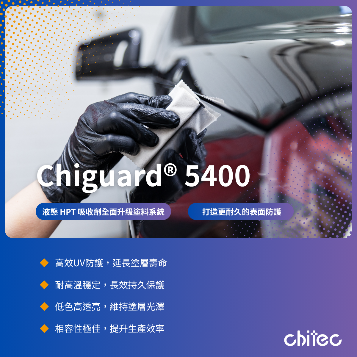 Chiguard 5400 產品應用示意圖